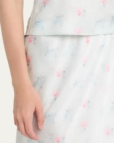 LoveShackFancy Lamora Floral Satin Tank Top | Thumbnail 5 LoveShackFancy Lamora Floral Satin Tank Top | Thumbnail 5