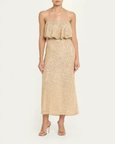 LoveShackFancy Sorwyn Embellished Crop Top | Thumbnail 2 LoveShackFancy Sorwyn Embellished Crop Top | Thumbnail 2