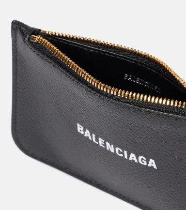 Balenciaga Leather card holder | Thumbnail 3 Balenciaga Leather card holder | Thumbnail 3