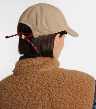Miu Miu Logo denim baseball cap | Thumbnail 4 Miu Miu Logo denim baseball cap | Thumbnail 4