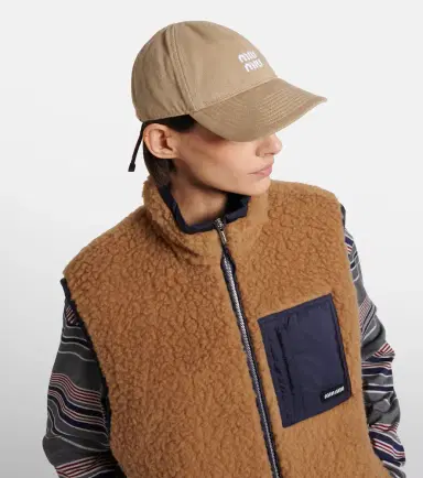 Miu Miu Logo denim baseball cap | Thumbnail 5 Miu Miu Logo denim baseball cap | Thumbnail 5