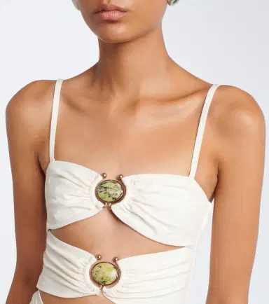 Christopher Esber Cutout embellished minidress | Thumbnail 3 Christopher Esber Cutout embellished minidress | Thumbnail 3