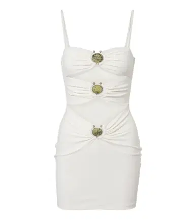 Christopher Esber Cutout embellished minidress | Thumbnail 1 Christopher Esber Cutout embellished minidress | Thumbnail 1