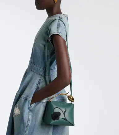 Erdem Bloom Mini embroidered leather top-handle bag | Thumbnail 6 Erdem Bloom Mini embroidered leather top-handle bag | Thumbnail 6
