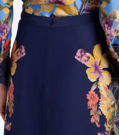 Etro Floral silk crêpe de chine maxi skirt | Thumbnail 4 Etro Floral silk crêpe de chine maxi skirt | Thumbnail 4