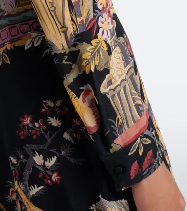 Etro Printed crêpe de chine maxi dress | Thumbnail 2 Etro Printed crêpe de chine maxi dress | Thumbnail 2