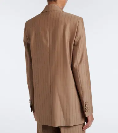 Etro Striped double-breasted wool blazer | Thumbnail 2 Etro Striped double-breasted wool blazer | Thumbnail 2