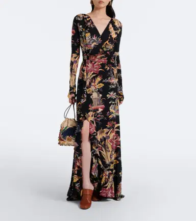 Etro Printed jersey maxi dress | Thumbnail 4 Etro Printed jersey maxi dress | Thumbnail 4