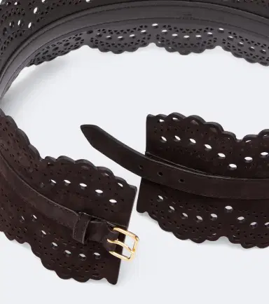 Alaïa Alaïa Vienne suede corset belt | Thumbnail 2 Alaïa Alaïa Vienne suede corset belt | Thumbnail 2