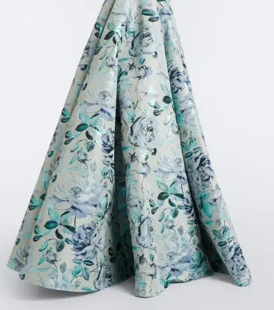 Markarian Laila floral brocade bustier gown | Thumbnail 5 Markarian Laila floral brocade bustier gown | Thumbnail 5