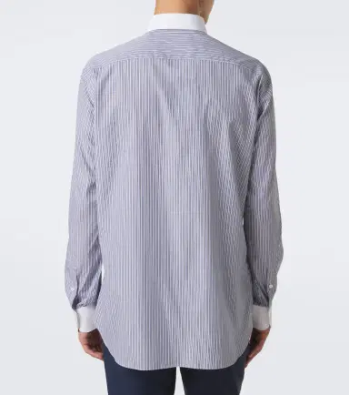 Brioni William striped cotton poplin shirt | Thumbnail 5 Brioni William striped cotton poplin shirt | Thumbnail 5