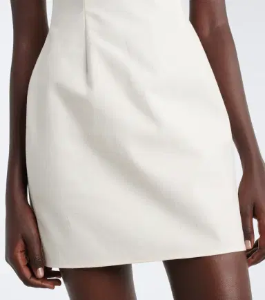 Magda Butrym Floral-appliqué cotton minidress | Thumbnail 5 Magda Butrym Floral-appliqué cotton minidress | Thumbnail 5