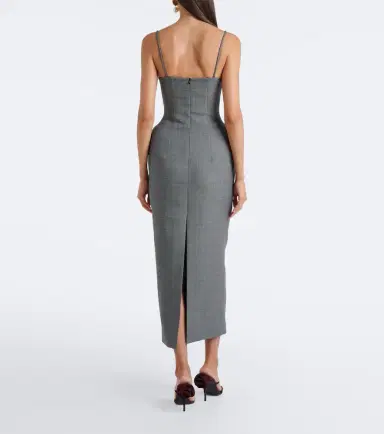 Magda Butrym Wool corset cocktail dress | Thumbnail 5 Magda Butrym Wool corset cocktail dress | Thumbnail 5