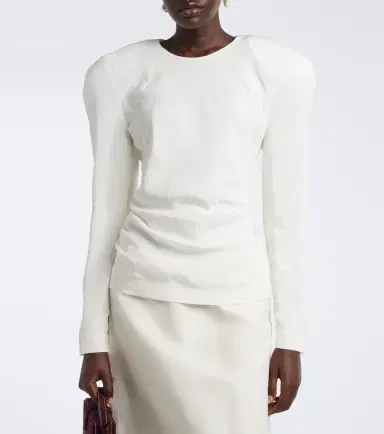 Magda Butrym Draped top | Thumbnail 3 Magda Butrym Draped top | Thumbnail 3