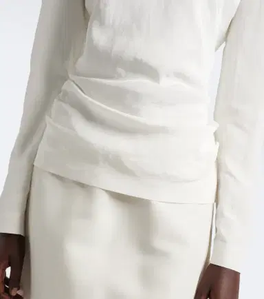 Magda Butrym Draped top | Thumbnail 4 Magda Butrym Draped top | Thumbnail 4