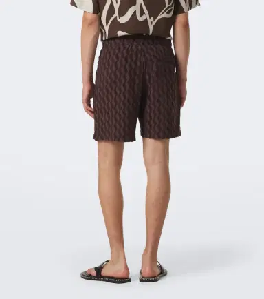 Frescobol Carioca Terry-trimmed cotton-blend shorts | Thumbnail 4 Frescobol Carioca Terry-trimmed cotton-blend shorts | Thumbnail 4