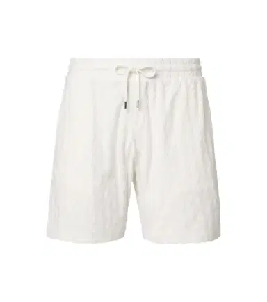 Frescobol Carioca Terry-trimmed cotton blend shorts | Thumbnail 1 Frescobol Carioca Terry-trimmed cotton blend shorts | Thumbnail 1