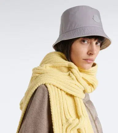 Moncler Logo bucket hat | Thumbnail 4 Moncler Logo bucket hat | Thumbnail 4