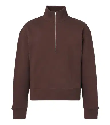 Studio Nicholson Cotton jersey half-zip sweatshirt | Thumbnail 1 Studio Nicholson Cotton jersey half-zip sweatshirt | Thumbnail 1