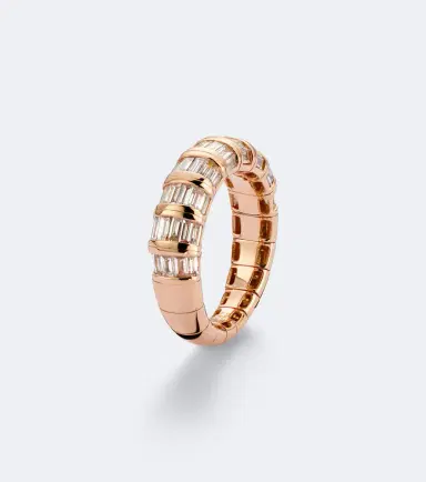 SHAY JEWELRY 18kt rose gold ring with diamonds | Thumbnail 2 SHAY JEWELRY 18kt rose gold ring with diamonds | Thumbnail 2