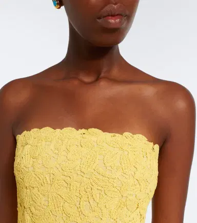 Simkhai Sera lace bustier dress | Thumbnail 3 Simkhai Sera lace bustier dress | Thumbnail 3