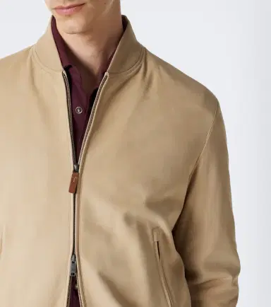 Tod's Brera suede bomber jacket | Thumbnail 4 Tod's Brera suede bomber jacket | Thumbnail 4