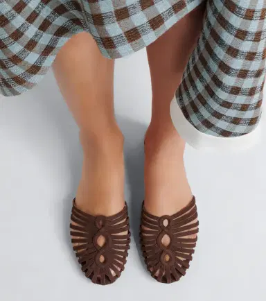 Aquazzura Sweet Surrender suede mules | Thumbnail 6 Aquazzura Sweet Surrender suede mules | Thumbnail 6