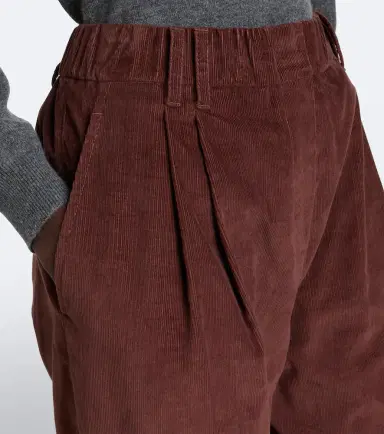 Brunello Cucinelli Monili corduroy wide-leg pants | Thumbnail 4 Brunello Cucinelli Monili corduroy wide-leg pants | Thumbnail 4