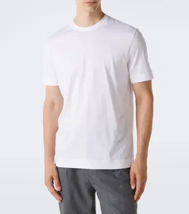 Zegna Cotton jersey T-shirt | Thumbnail 4 Zegna Cotton jersey T-shirt | Thumbnail 4