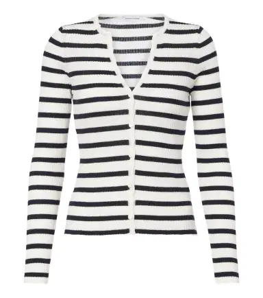 Veronica Beard Anwin striped wool cardigan | Thumbnail 1 Veronica Beard Anwin striped wool cardigan | Thumbnail 1