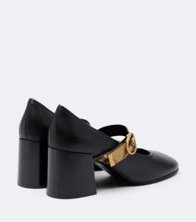Burberry Robin Check leather pumps | Thumbnail 4 Burberry Robin Check leather pumps | Thumbnail 4