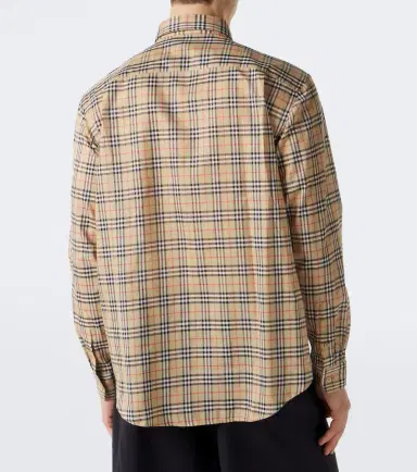 Burberry Check cotton shirt | Thumbnail 3 Burberry Check cotton shirt | Thumbnail 3