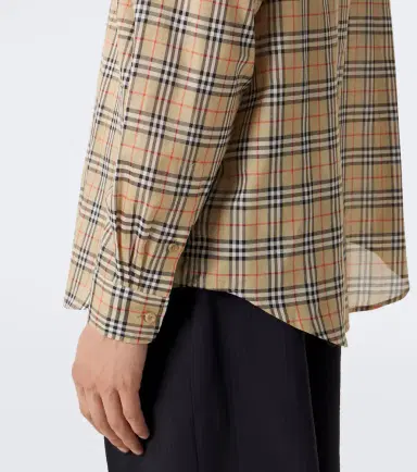 Burberry Check cotton shirt | Thumbnail 5 Burberry Check cotton shirt | Thumbnail 5
