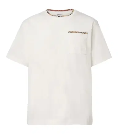 Burberry Check cotton jersey T-shirt | Thumbnail 1 Burberry Check cotton jersey T-shirt | Thumbnail 1