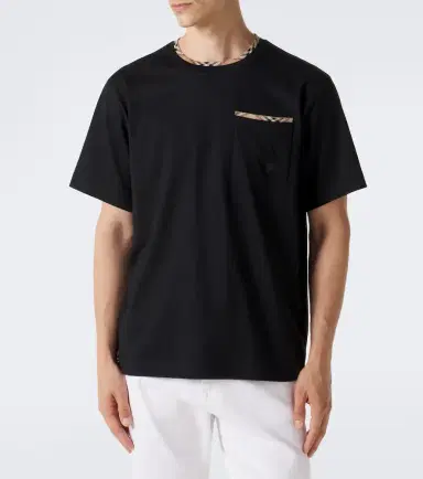 Burberry Check cotton jersey T-shirt | Thumbnail 2 Burberry Check cotton jersey T-shirt | Thumbnail 2