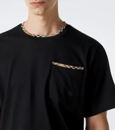 Burberry Check cotton jersey T-shirt | Thumbnail 4 Burberry Check cotton jersey T-shirt | Thumbnail 4