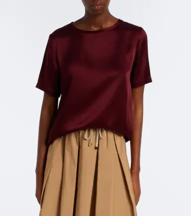'S Max Mara Satin T-shirt | Thumbnail 2 'S Max Mara Satin T-shirt | Thumbnail 2