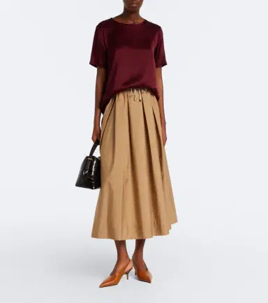 'S Max Mara Satin T-shirt | Thumbnail 3 'S Max Mara Satin T-shirt | Thumbnail 3