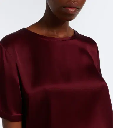 'S Max Mara Satin T-shirt | Thumbnail 4 'S Max Mara Satin T-shirt | Thumbnail 4