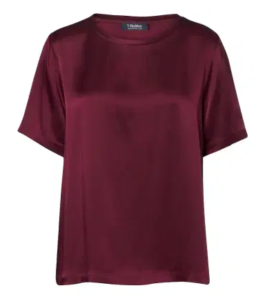 'S Max Mara Satin T-shirt | Thumbnail 1 'S Max Mara Satin T-shirt | Thumbnail 1