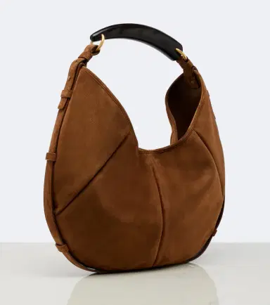 Saint Laurent Mombasa Medium suede shoulder bag | Thumbnail 2 Saint Laurent Mombasa Medium suede shoulder bag | Thumbnail 2