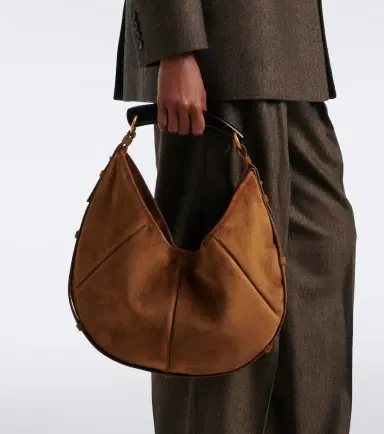 Saint Laurent Mombasa Medium suede shoulder bag | Thumbnail 6 Saint Laurent Mombasa Medium suede shoulder bag | Thumbnail 6