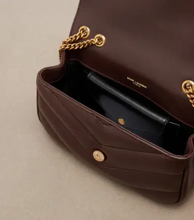 Saint Laurent Loulou Mini leather shoulder bag | Thumbnail 3 Saint Laurent Loulou Mini leather shoulder bag | Thumbnail 3