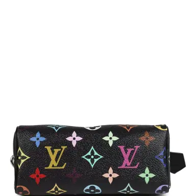 Louis Vuitton Louis Vuitton X Murakami Nano Speedy Bag Black Multicolor Monogram Silver Hardware | Thumbnail 7 Louis Vuitton Louis Vuitton X Murakami Nano Speedy Bag Black Multicolor Monogram Silver Hardware | Thumbnail 7