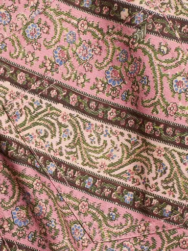 Cinq à Sept Women's Nicole Pepper Paisley Denim Miniskirt - Amour Pink Multi - Size 16 | Thumbnail 7 Cinq à Sept Women's Nicole Pepper Paisley Denim Miniskirt - Amour Pink Multi - Size 16 | Thumbnail 7