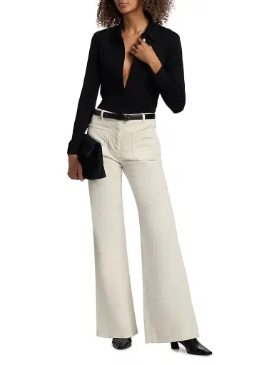 Nili Lotan Women's Ibra Wool Shirt | Thumbnail 2 Nili Lotan Women's Ibra Wool Shirt | Thumbnail 2