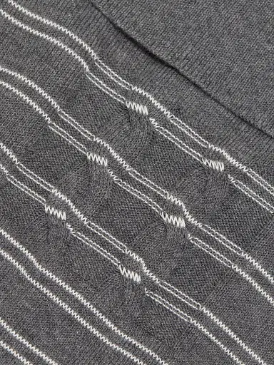 Nili Lotan Women's Foley Striped Cotton Polo Shirt | Thumbnail 7 Nili Lotan Women's Foley Striped Cotton Polo Shirt | Thumbnail 7