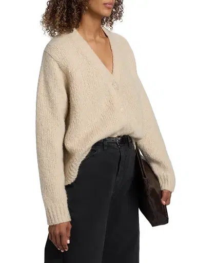 Nili Lotan Women's Lorana Wool-Cashmere Cardigan | Thumbnail 4 Nili Lotan Women's Lorana Wool-Cashmere Cardigan | Thumbnail 4