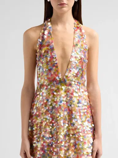 Retrofête Women's Avigail Sequin Mini Dress | Thumbnail 5 Retrofête Women's Avigail Sequin Mini Dress | Thumbnail 5