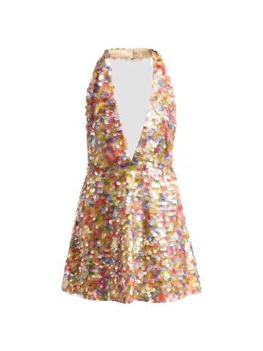 Retrofête Women's Avigail Sequin Mini Dress | Thumbnail 1 Retrofête Women's Avigail Sequin Mini Dress | Thumbnail 1